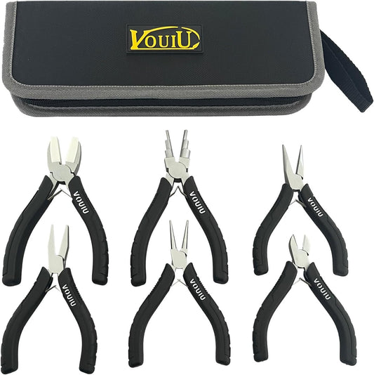 6-Piece Jewelry Pliers Set Jewelry Making Tools