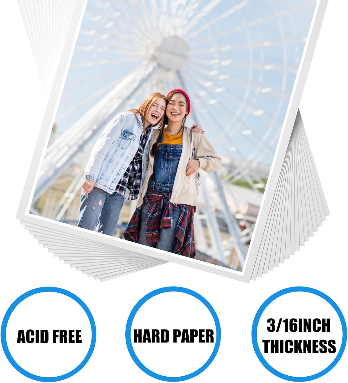 20 Pack White Foam Board 12" x 16.5", 3/16" Thickness Foam Core Baking Board for Projects, A3 Polystyrene Mat Board Poster Foam Board Sheets for Art Crafts, Presentation, Wedding, School Projects