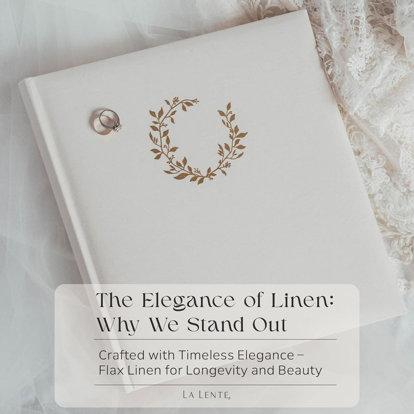 Premium Scrapbook Album – Photo Album with Writing Space – 100 Pages for Multiple Sizes 4x6, 5x7, 6x8, 8x10 – Holds 500 Photos – Wedding, Baby, Travel & Family Memories