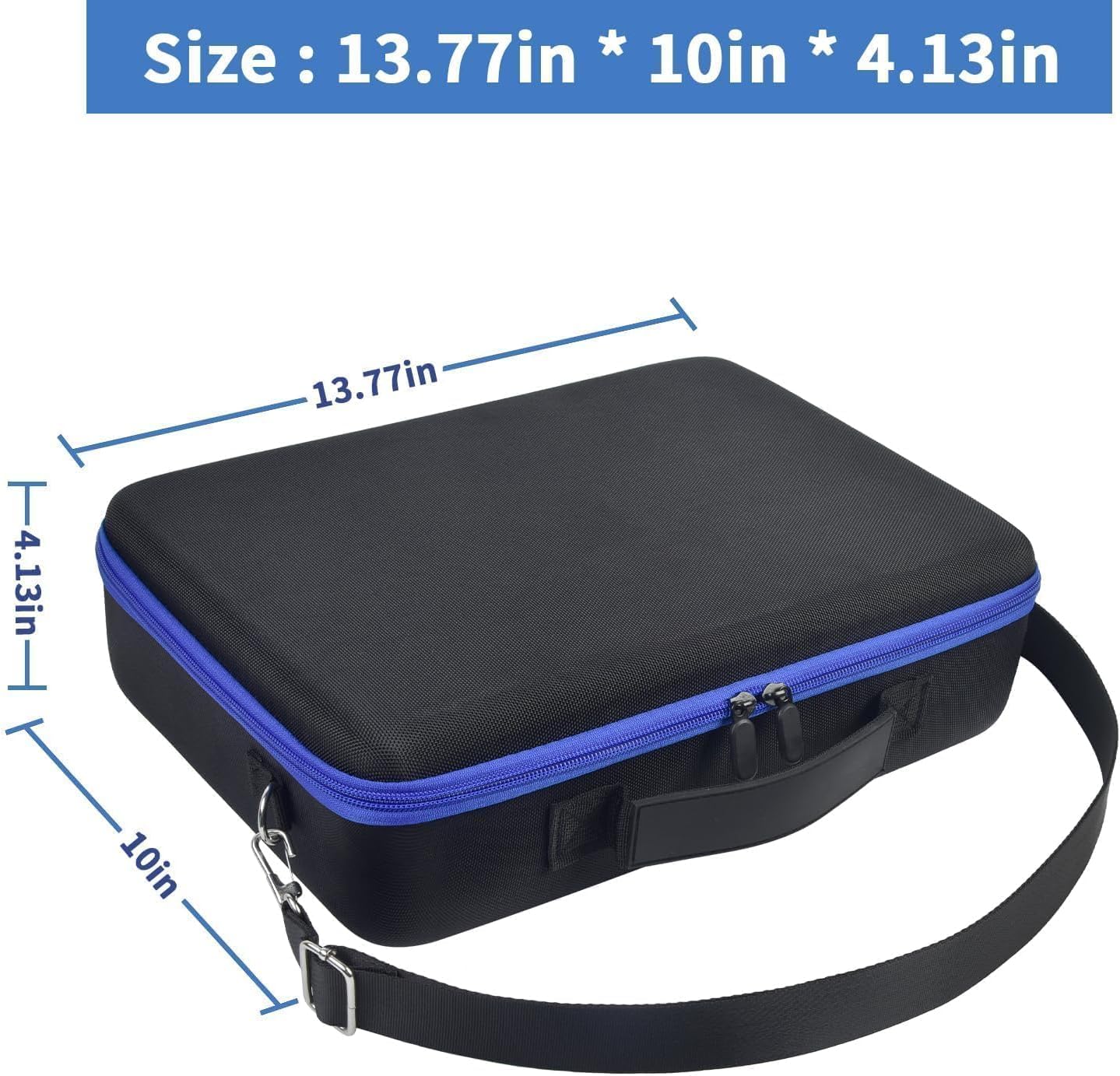 ALLPRIMO Trading Card Case Storage Box for 2700+ Cards. Deck Boxes Travel Organizer Holder Compatible with TCG/for Topps Baseball Sports/for C.A.H/for UNO/for MTG/for Yu-Gi-Oh Games -Blue