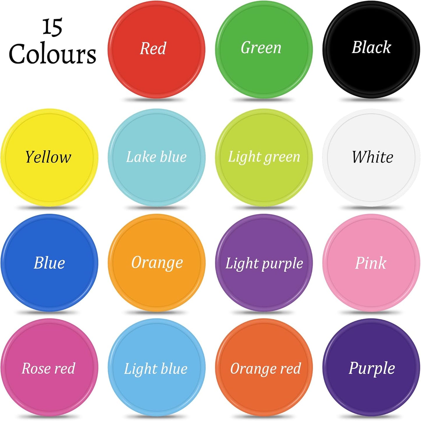 200-1000 Personalized Plastic Poker Chips,Double Sided Full Color Print,Custom Your Own Logo, Text and Image for Bar Drink Tokens,Promotonal Events,Business Cards,Party Games,15 Colors