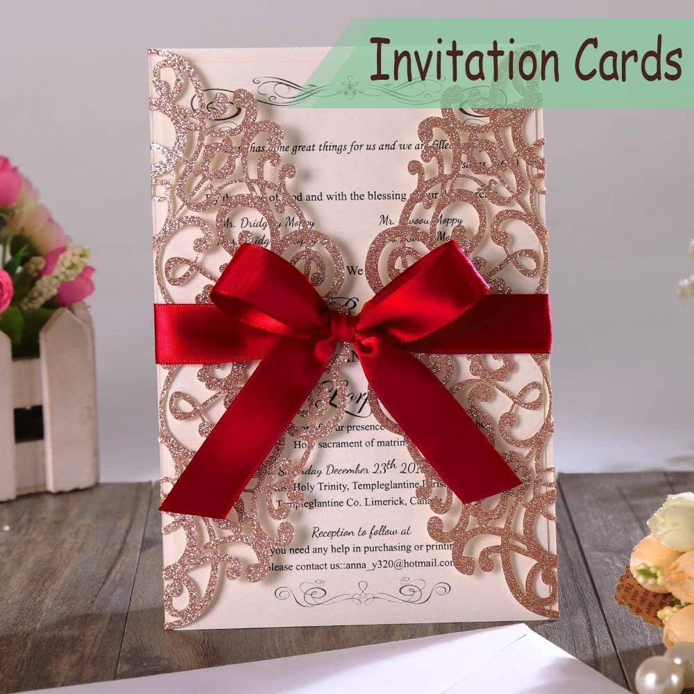 1-1/2" Width x 100 Yards Satin Ribbon, Scarlet Ribbon Perfect for DIY Craft, Bows, Gift Wrapping, Flower Bouquet, Valentine's Day, Christmas and Party Decoration