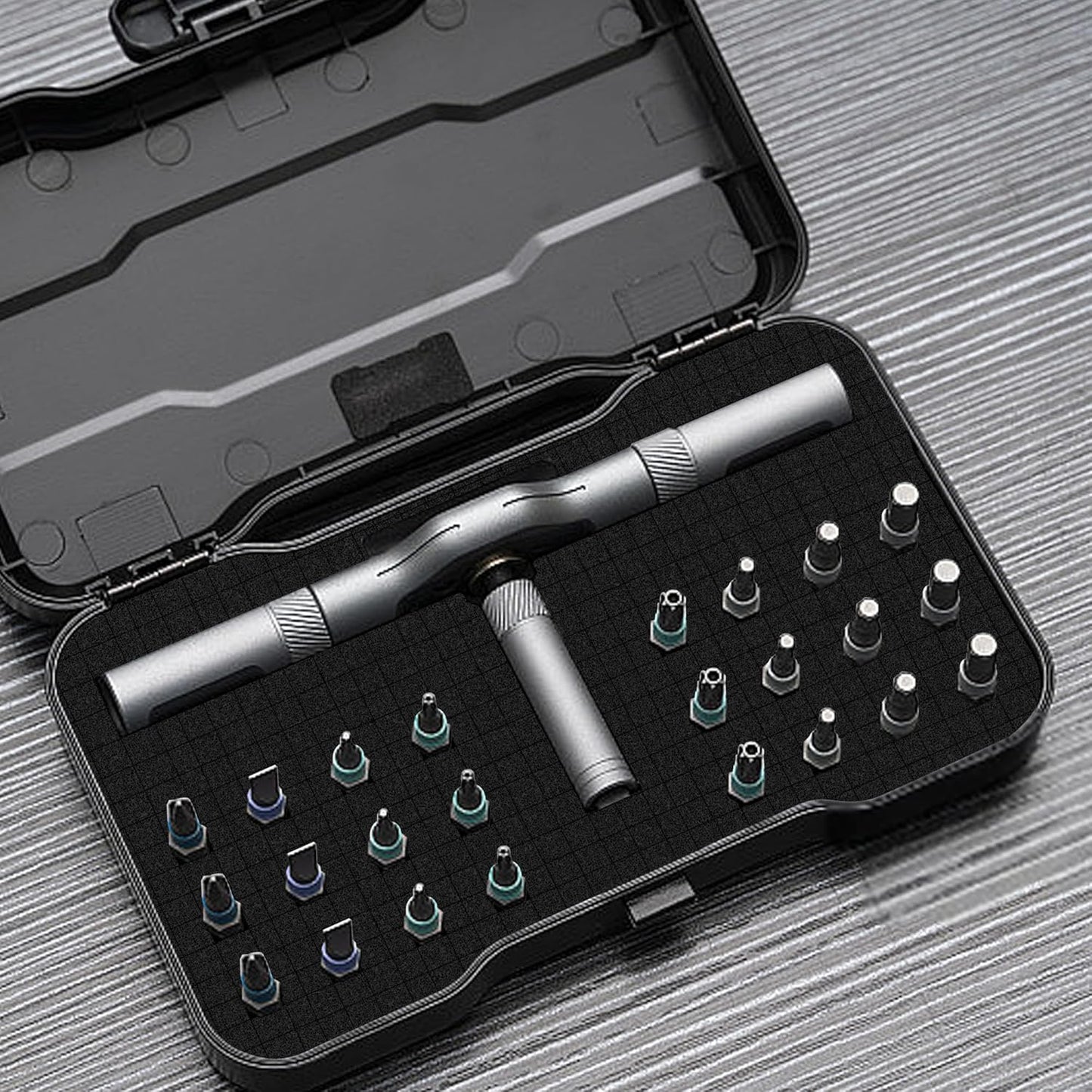 DECOHS 6 Pcs Pick Apart Foam Insert- 2 Sizes Pick and Pluck Foam- Pluck Pre Cube Sheet Foam with Bottom Use for Toolbox Game Box Cases Storage Drawer