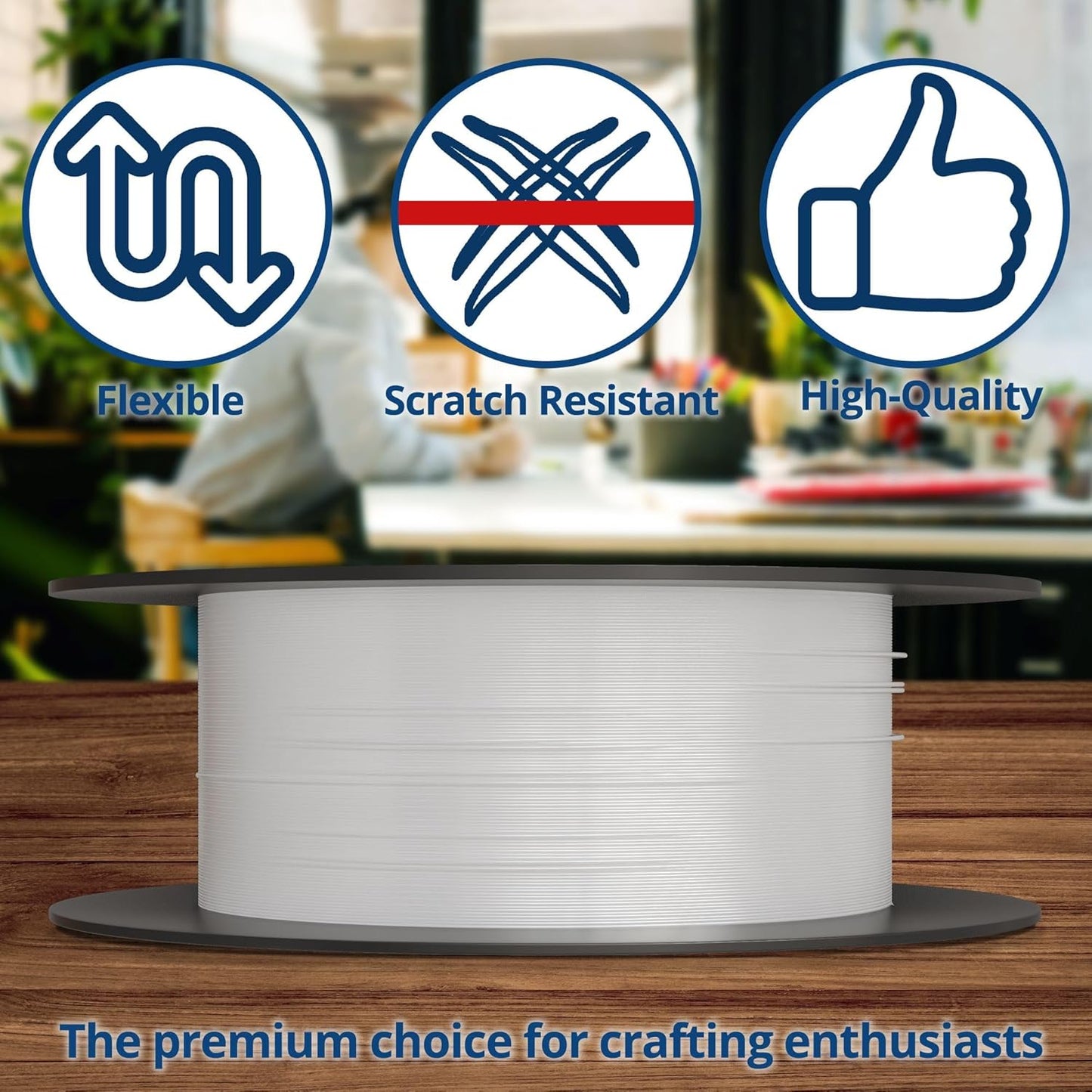 Soft Flex 21 Strand Beading Wire - Fine 0.14 Diameter - 30 Feet Design Wire