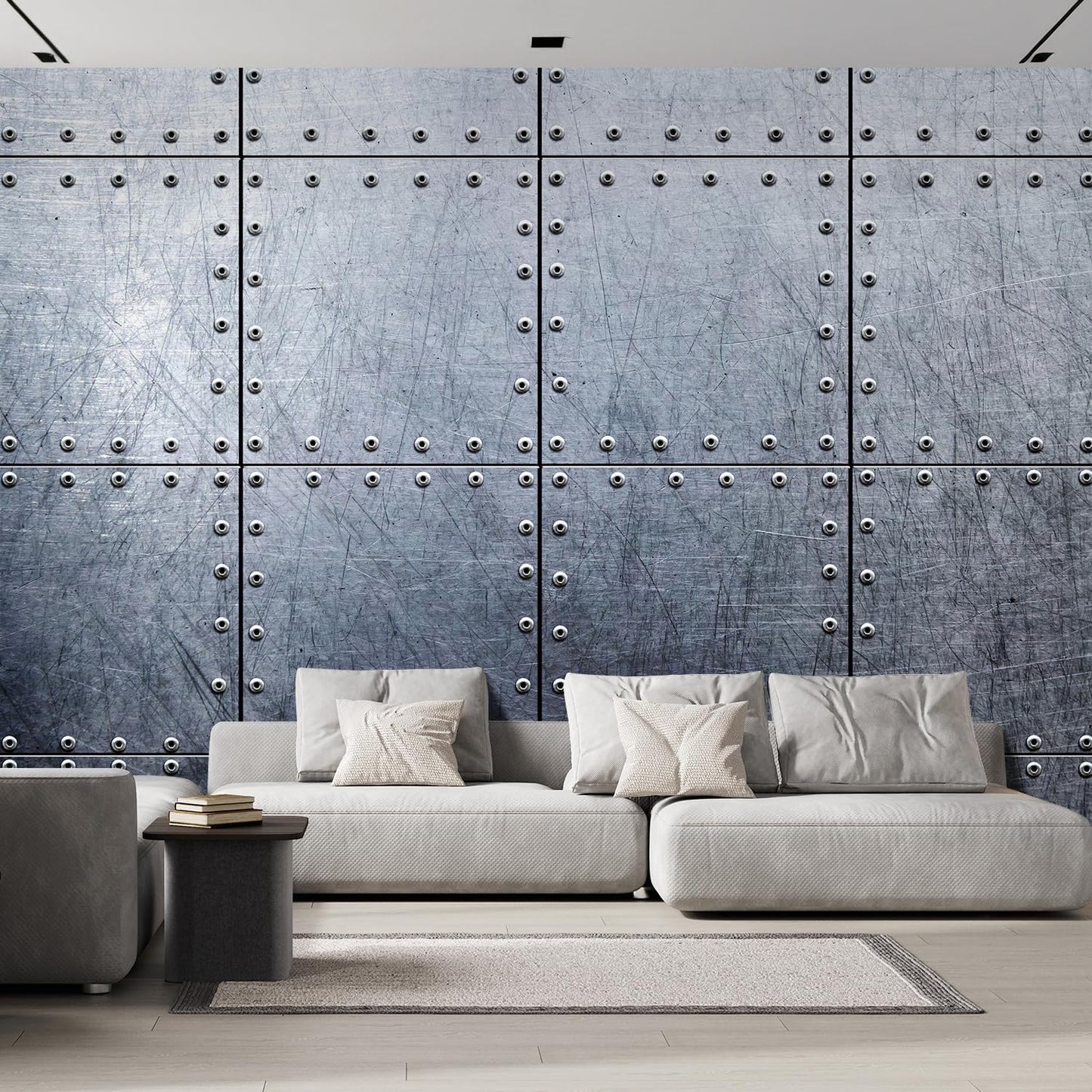 wall26 Metal Wallpaper Background Canvas Art Wall Decor - 96x144 inches