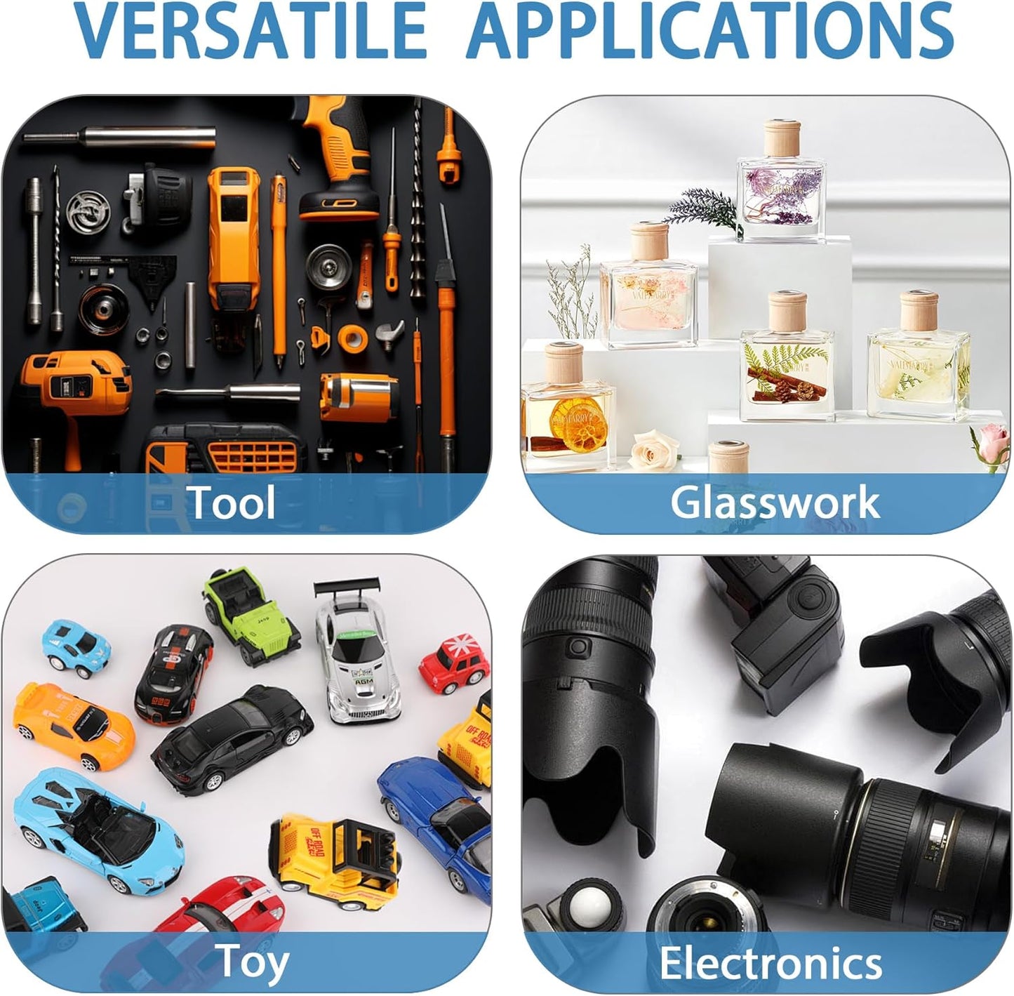 Coengwui Pick and Pluck Foam Inserts, Pre-Cubed Pick Apart Sheets for Crafts Toolbox Game Box Camera Cases Drawer Storage (2Pack 12 x 12 x 2" with 0.4" Bottom Padding)