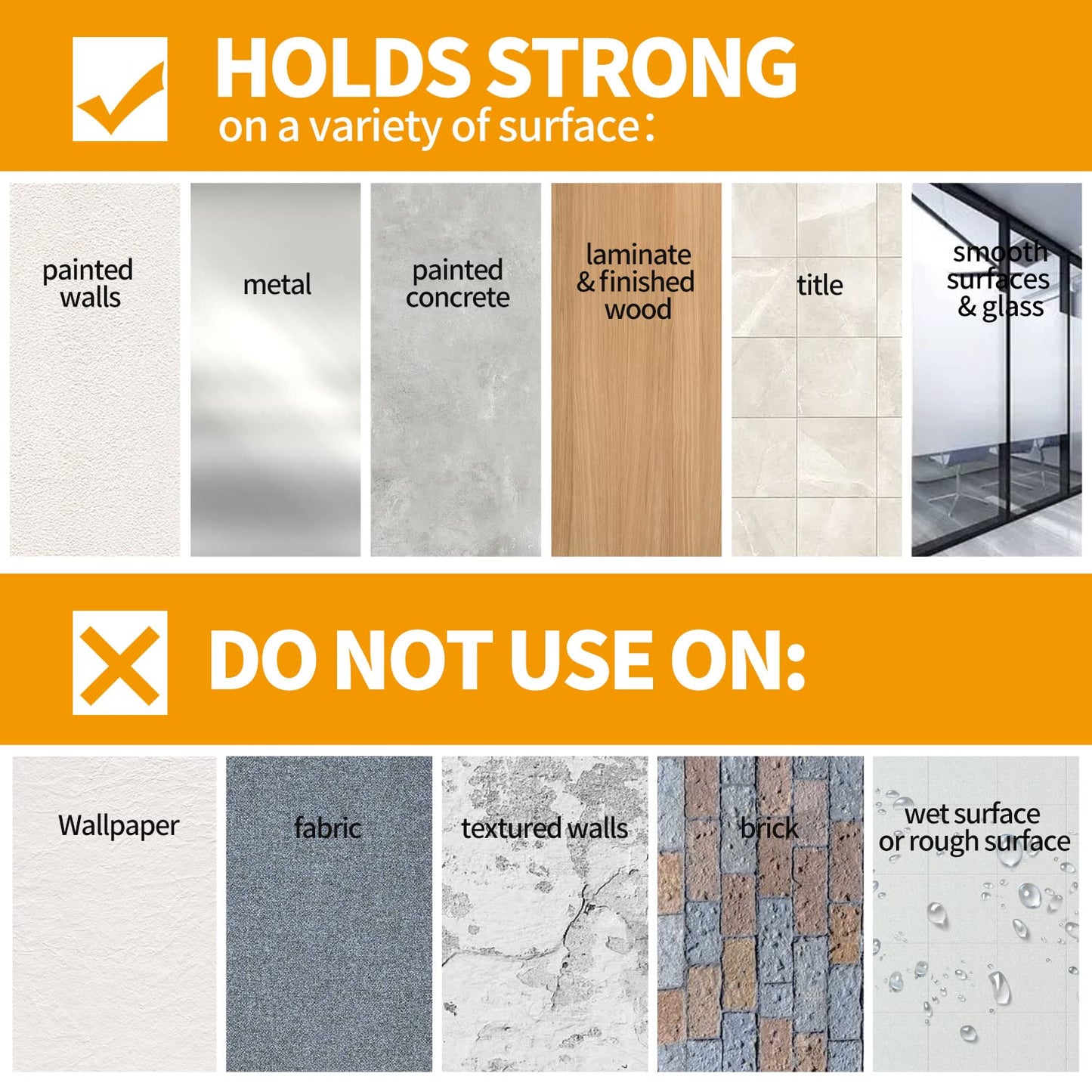 Focusound 300 Pack Yellow Point Double-Sided Adhesive Dots for Acoustic Soundproofing Foam Panels