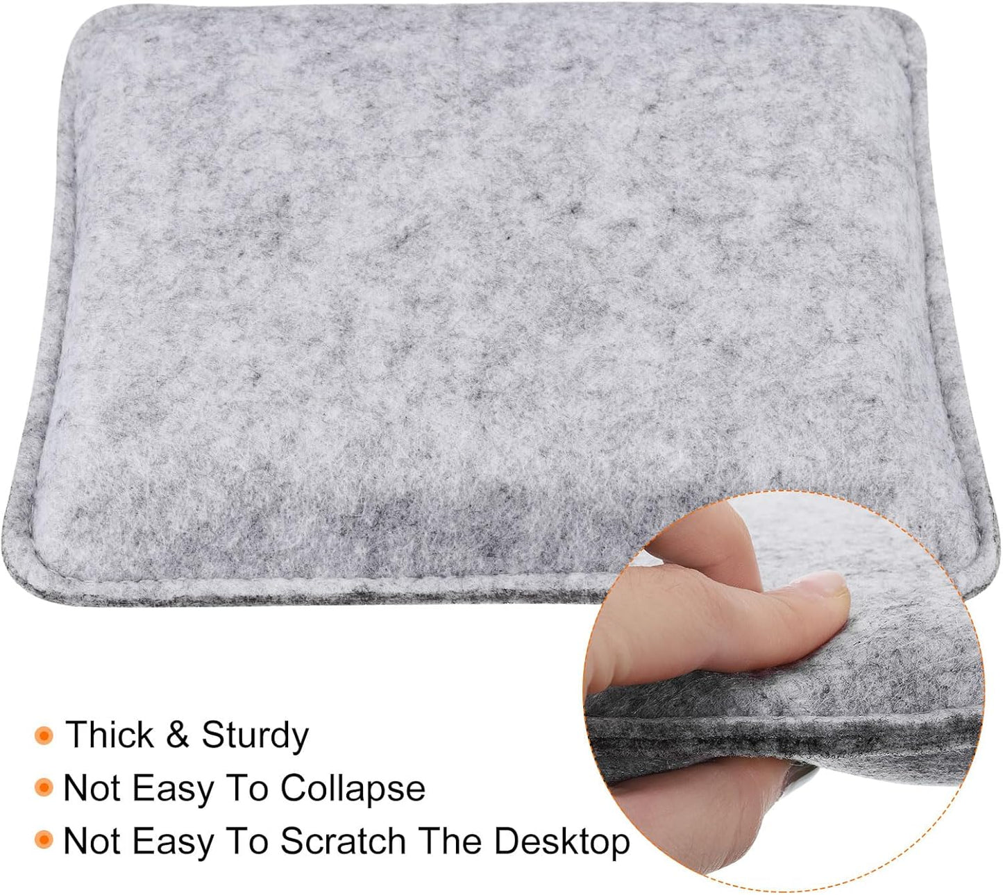 HARFINGTON Needle Felting Pad 7.09"x7.87"x1.38" Wool Needle Felting Mat Sponge Foam Pad Block for Needle Felting Projects