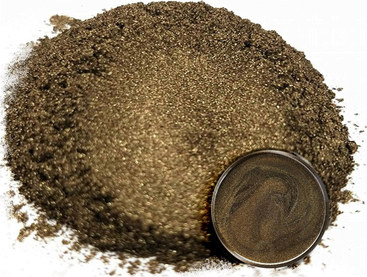 Eye Candy Premium Mica Powder Pigment “Shinai Brown” (50g) Multipurpose DIY Arts and Crafts Additive | Woodworking, Epoxy, Resin, Bath Bombs, Soap, Nail Polish, Lip Balm (Shinai Brown, 50G)