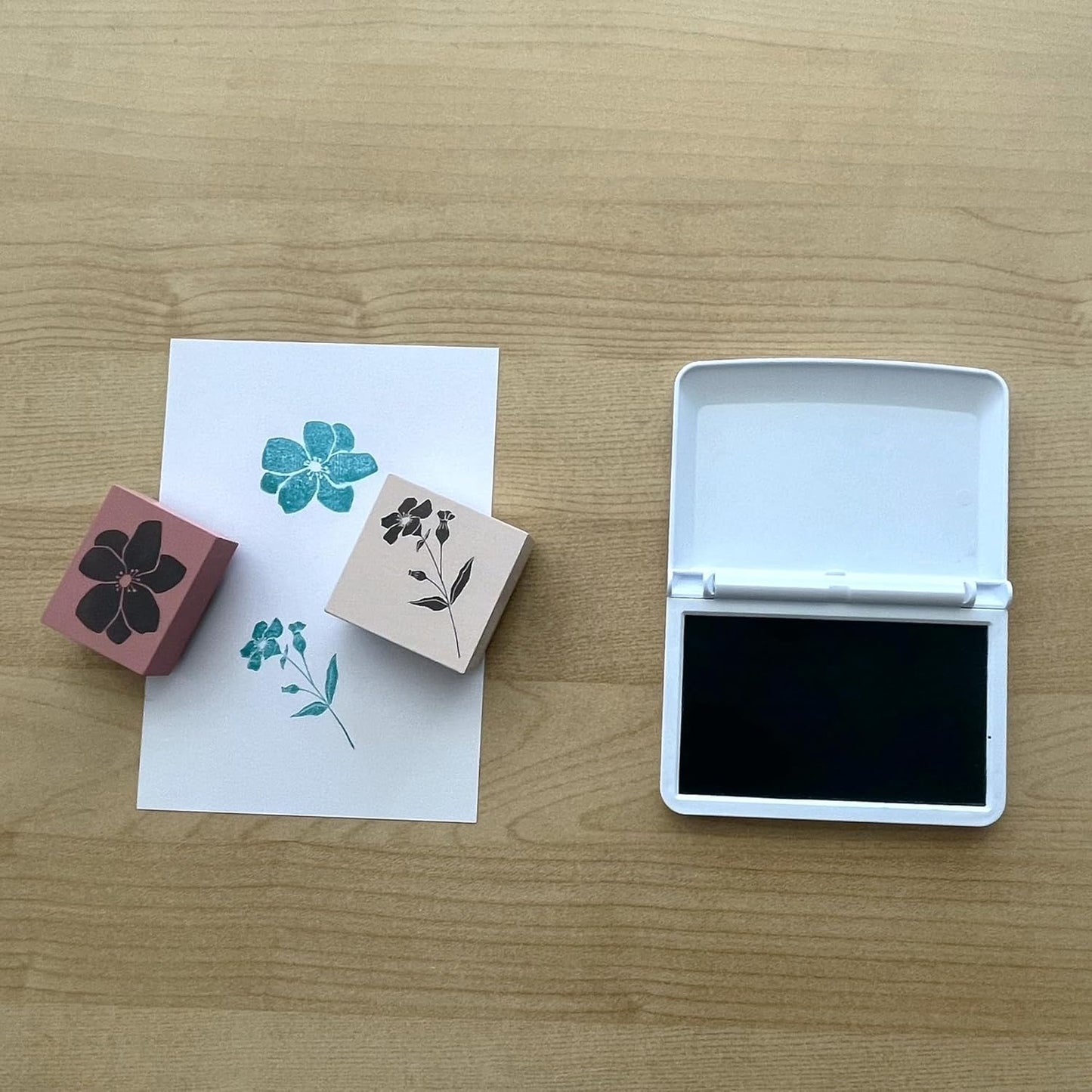 COLOP Make Series, Ink Stamp Pads, with Non-Toxic Premium Ink, Water-Based Acid-Free (Fresh Mint, Make 3-3-1/2" x 6-1/4")