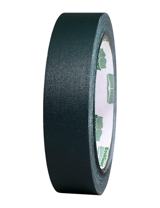 BookGuard 1 Inch Premium Bookbinding Repair Cloth Tape, 15 Yard Roll, Forest Green