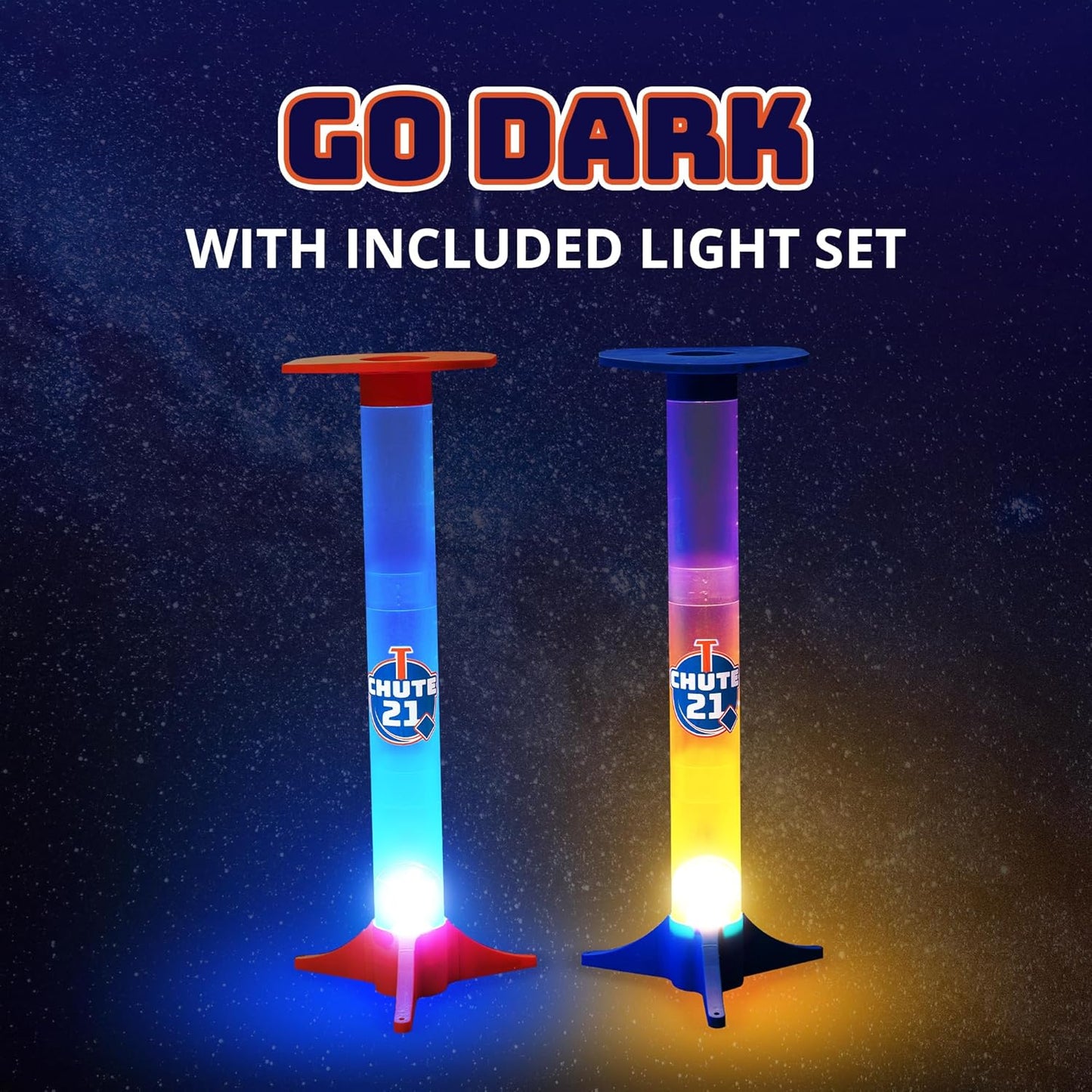 Chute 21 Toss Game – Outdoor and Indoor Bean Bag Toss Game for Backyard, Tailgating, College Parties, Family Fun Backyard Game for Adults and Teens – Portable Game Set, Easy Setup, Travel Bag Included