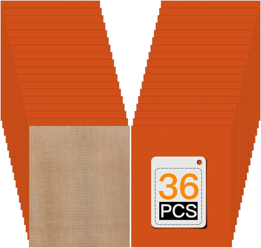 HTVRONT Orange Heat Transfer Vinyl Bundle: 36 Pack 10" x 12" Iron on Vinyl Compatible with Cricut Cutting Machine, Silhouette Cameo or Heat Press Machine