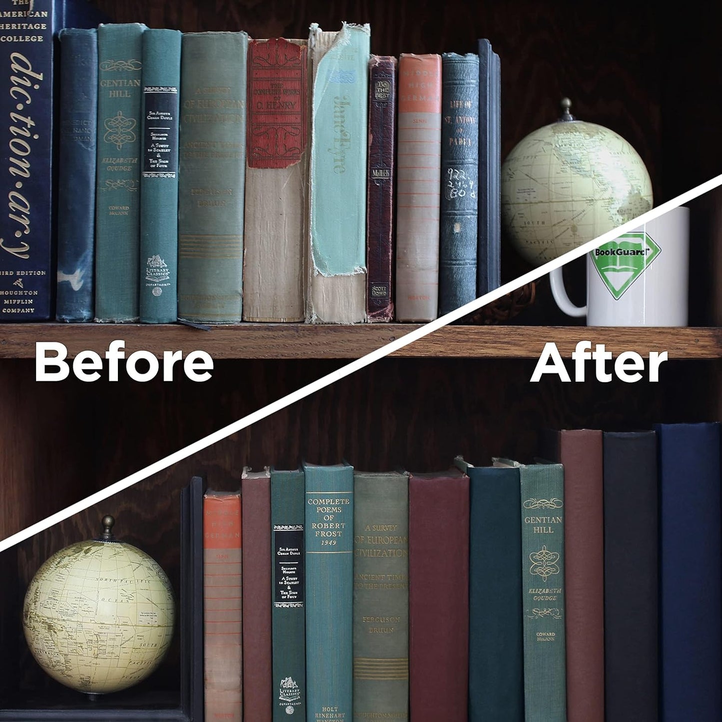 BookGuard 3 inch Premium Bookbinding Repair Cloth Tape, 15 Yard Roll, Red