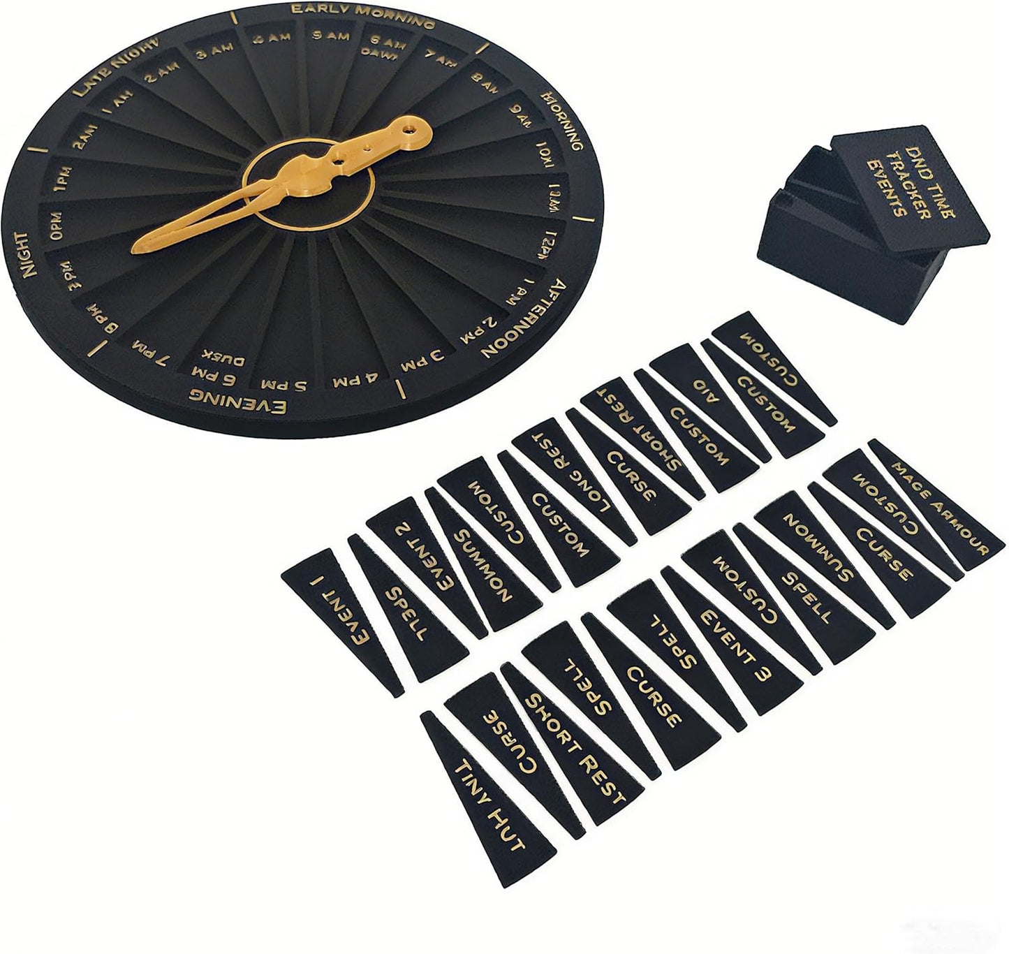 DND Initiative Tracker,DNDs Status and Time Tracking Clock, A Convenient Way to Track The Time and Status Effects of DND 24 Hours A Day.