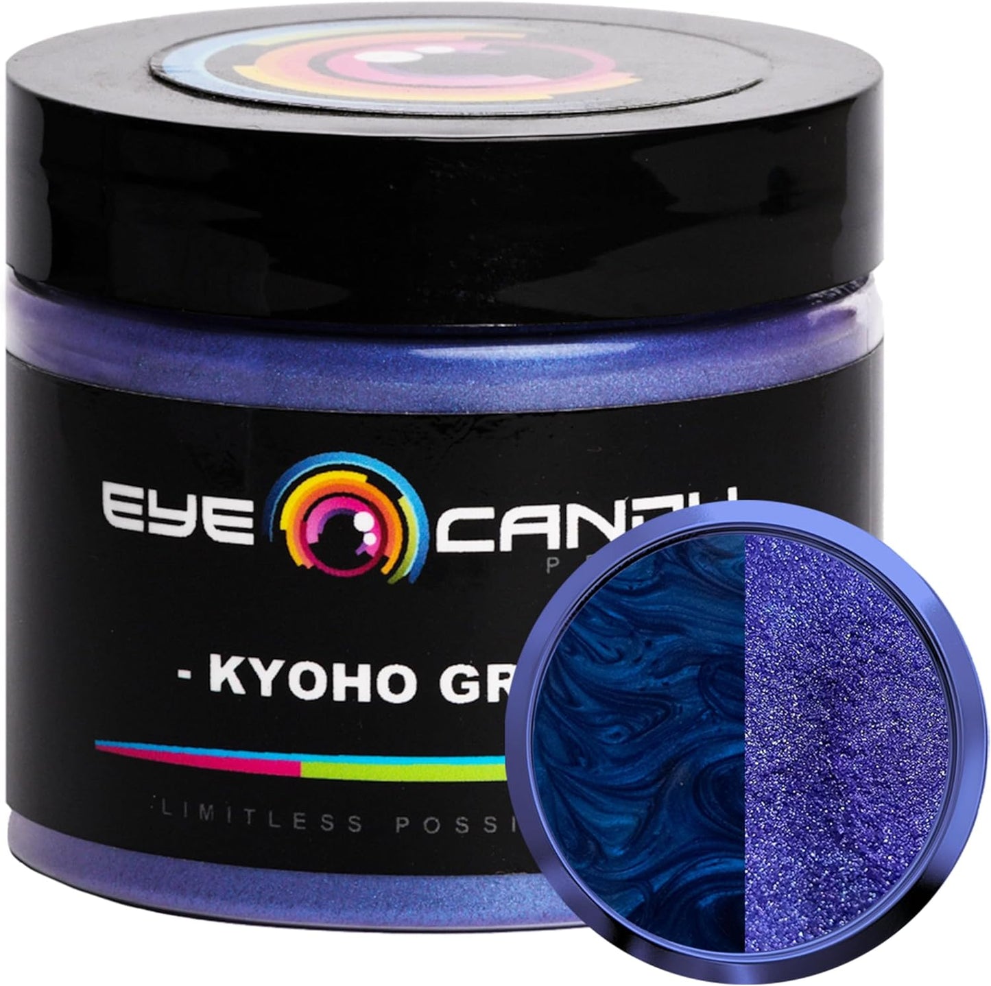 Eye Candy Premium Mica Powder Pigment “Kyoho Grape” (50g) Multipurpose DIY Arts and Crafts Additive | Woodworking, Epoxy, Resin, Paint, Soap, Bath Bombs, Nail Polish, Lip Balm (Kyoho Grape, 50G)