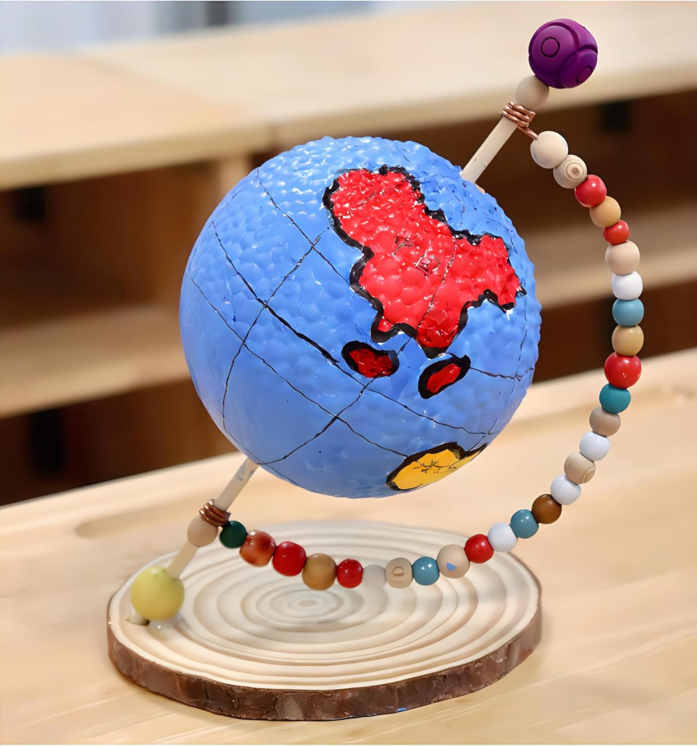 Crafare 6 Inch Craft Foam Balls 6 Pack Smooth Polystyrene Foam Balls for School Projects DIY Wedding Holiday Christmas Ornaments and Modeling