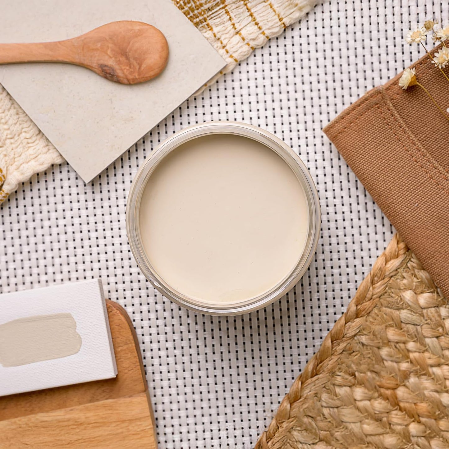 Dixie Belle Paint Company Chalk Finish Furniture Paint – Ecru (4oz) – Matte Chic Chalk Mineral DIY Furniture Paint