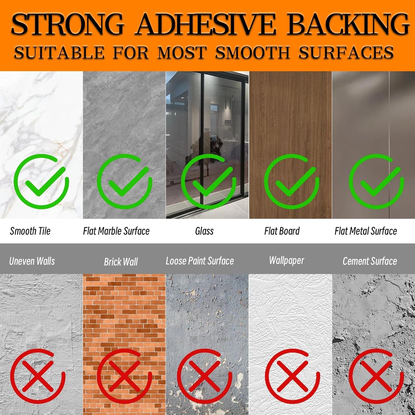 8PCS Self Adhesive Acrylic Mirror Tiles, Flexible Mirror Sheets Wall Stickers, Frameless Non-Glass Mirror Stickers Reflective Mirror for DIY Craft, Home Wall Decor (20 * 20cm,2mm)