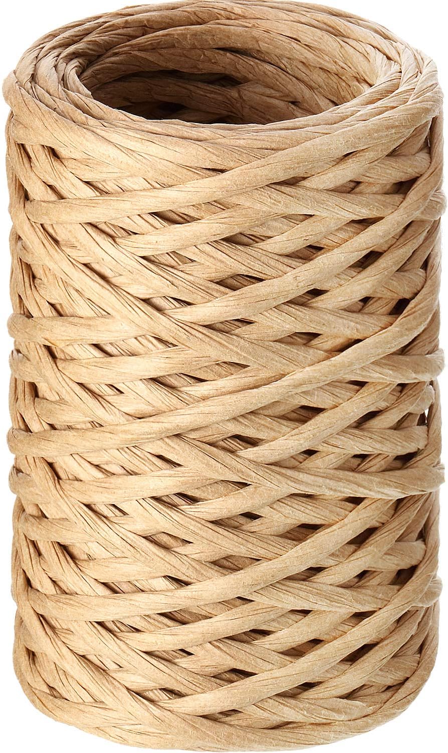 65 Feet Floral Wire Rustic Vine Bind Wire for Craft Wrapping Flower Bouquets(1 Roll,Khaki)