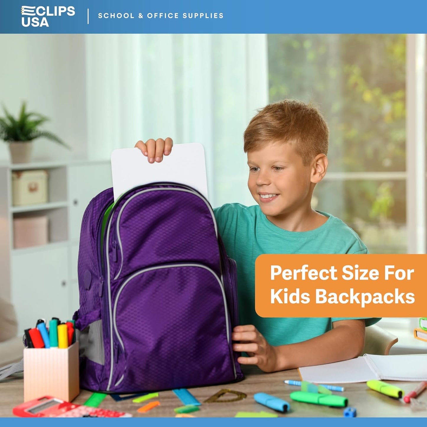 Dry Erase Board, Dry Erase Lap Boards (with 12 Markers & 12 Erasers), Small White Boards Dry Erase, White Board Mini, 9” x 12” Double Sided (48 Pack)