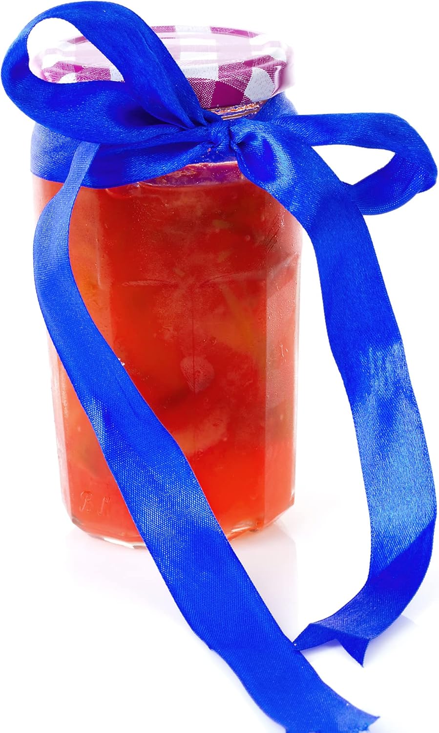 LIUYAXI Blue Double Faced Satin Ribbon, 1" X Continuous 25 Yards, Ribbons Perfect for Gift Wrapping Wedding Bouquet Decor DIY Craft Bow Making & Other Projects