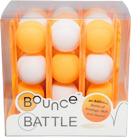 Bounce Battle™ Game Set – Marbled Edition – Fast-Paced Family & Party Game for Kids, Teens & Adults – Strategy & Skill with 27 Balls & Marbled Cube – Creative Child Game of The Year Winner