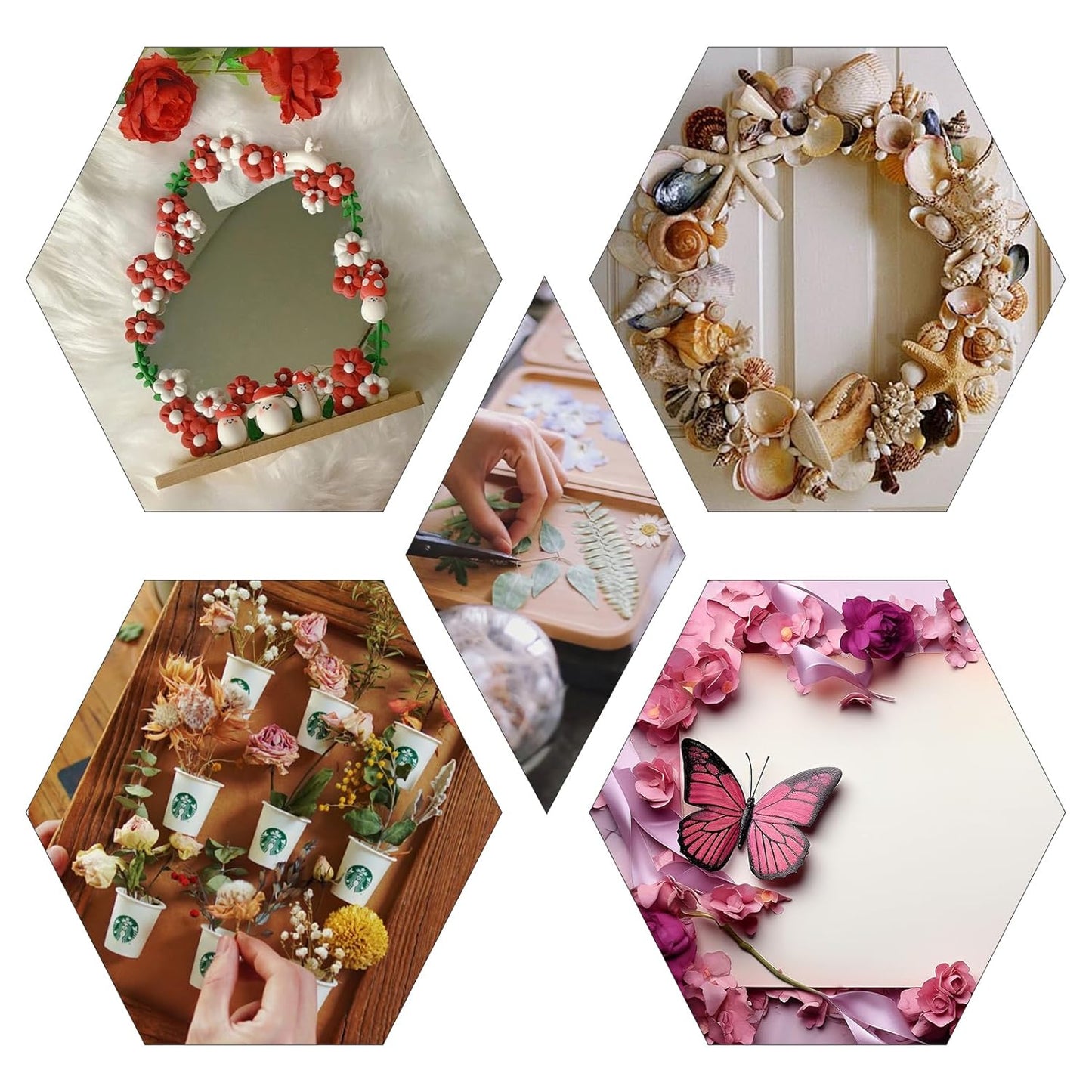 Two-Sided Adhesive Dots for Crafts, Balloons, Holiday Party Decorations, Clean Removable Non-Marking (500pc, Diameter :0.4IN)