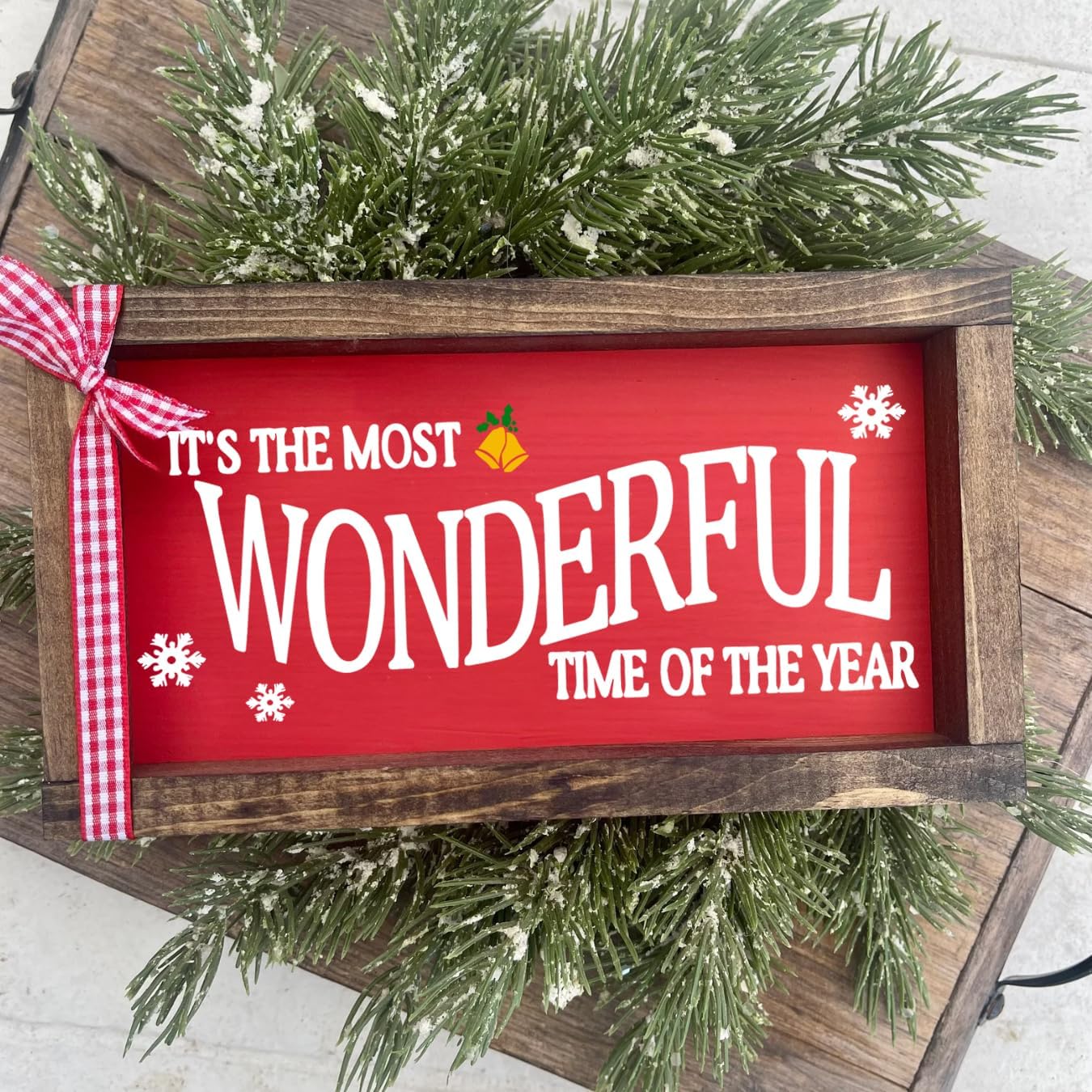 Christmas Stencils for Door Mats 23.6” Christmas Doormat Stencils for Crafts Reusable Holiday Stencil for Doormats Wood Fabrics Decor