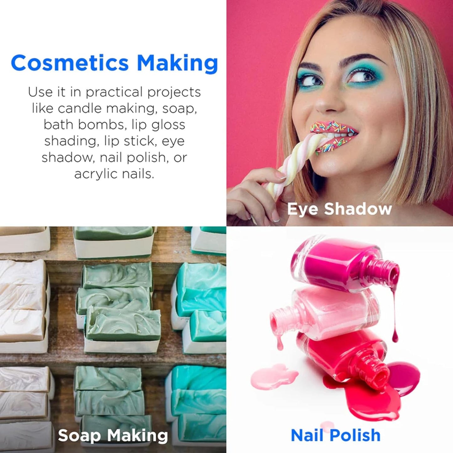 Rolio Premium Brown Mica Powder - Mudpie Brown (100G / 3.5 oz) - 1 Jar of Pigment Powder for Epoxy Resin, Dye, Soap Making, Nail Polish, Paint, Candle Making, Bath Bombs, Slime