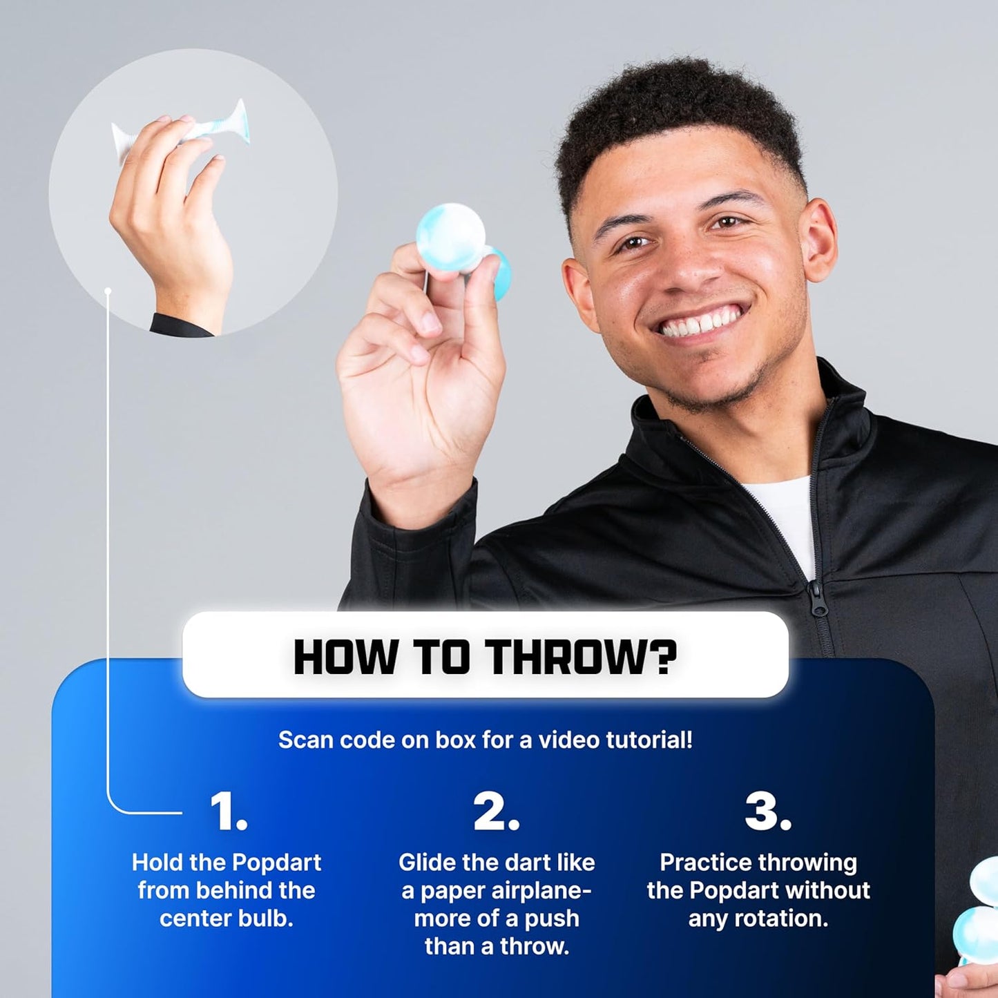 Popdarts PRO Pack Game Set (Silver & Gold) - Indoor, Outdoor Suction Cup Throwing Game - Competition with a POP…