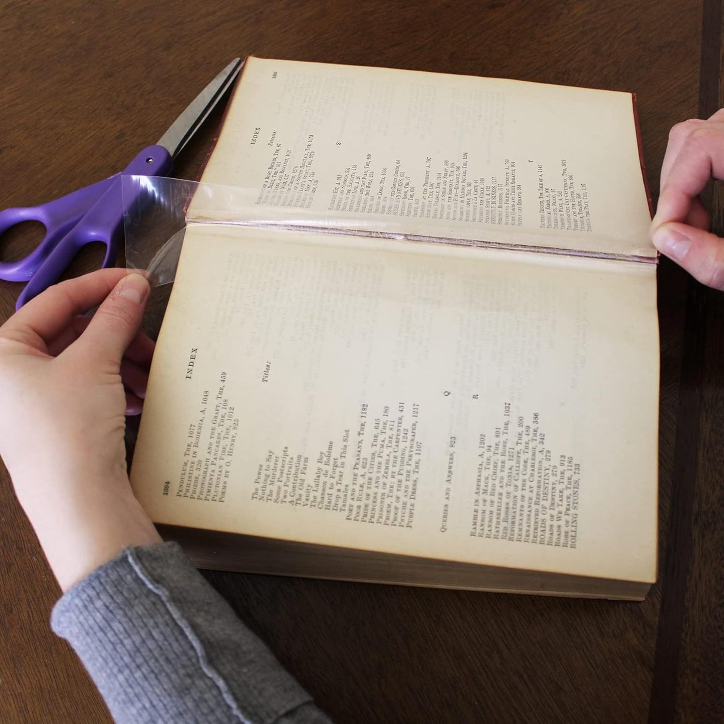 BookGuard Stretchable Clear Book Repair Tape, 15 Yard Roll, 2 Inch