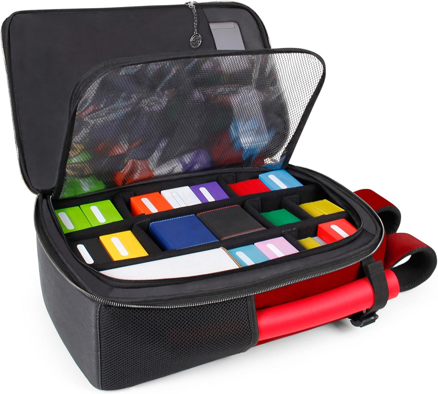 ENHANCE MTG Backpack TCG Card Storage - TCG Backpack for Deck Boxes, Sleeved Cards, Playmats, MTG Accessories