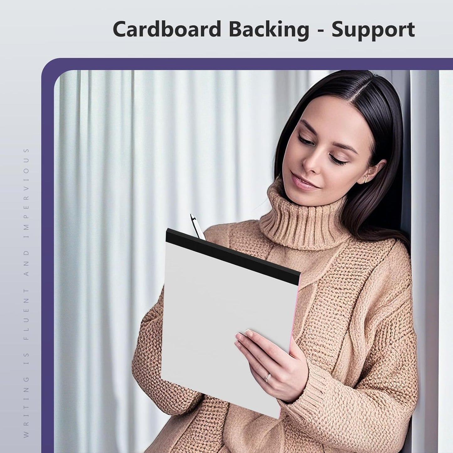 3 Pack Legal Pads 8.5 x 11 College Ruled Colored Note Pads 8.5" x 11" Lined Paper Chipboard-Backed Notepad with Micro-Perforated Notebook Paper for Office & School Supplies 50 Sheets/Pad