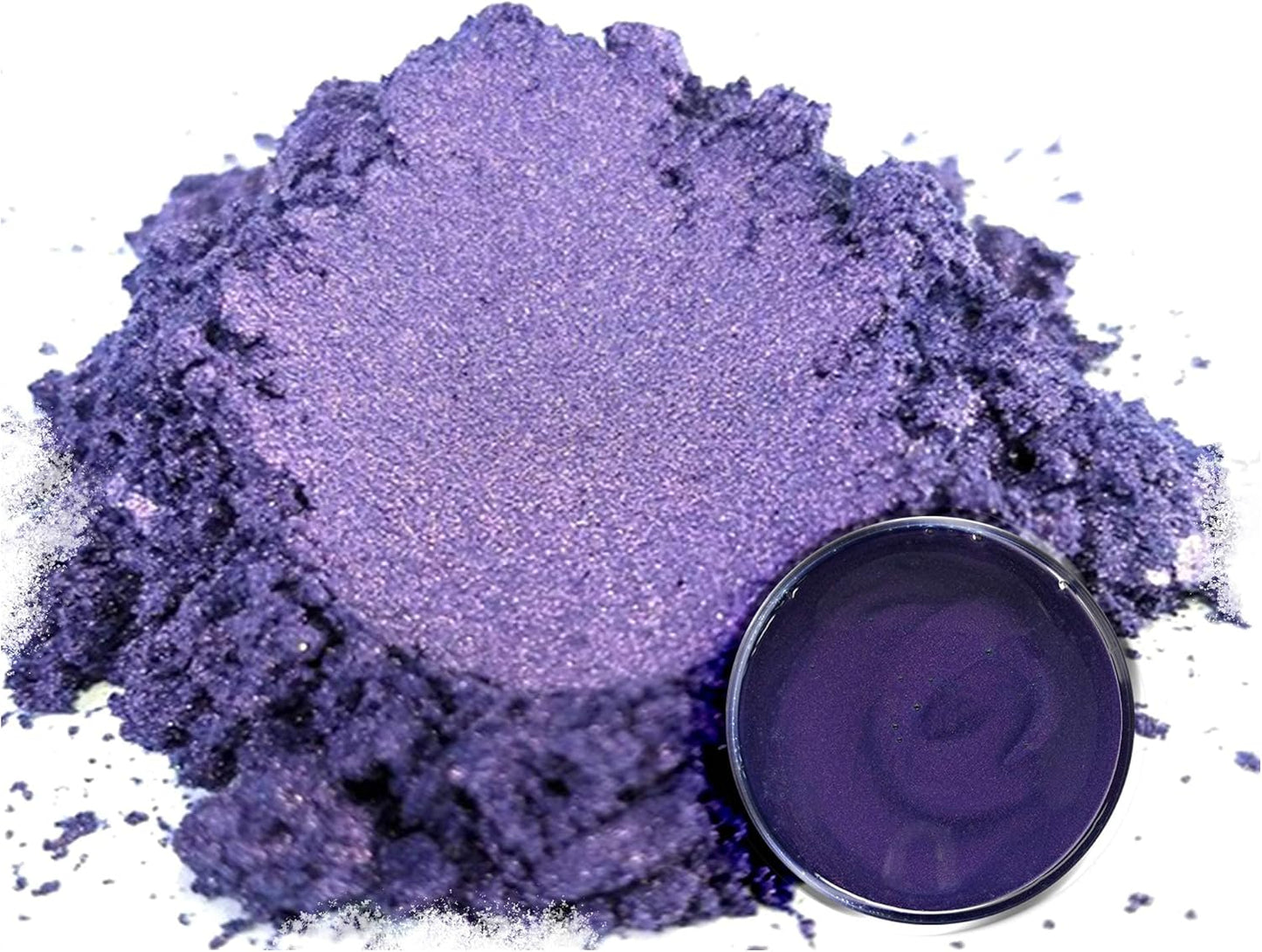 Eye Candy Pigments Premium Purple Mica Powder - Purple Sage (50gr) - for Epoxy, Resin, Soap, Paint, Woodworking, Acrylic Pouring, Bath Bombs, Fishing Lures - DIY Arts and Crafts Additive