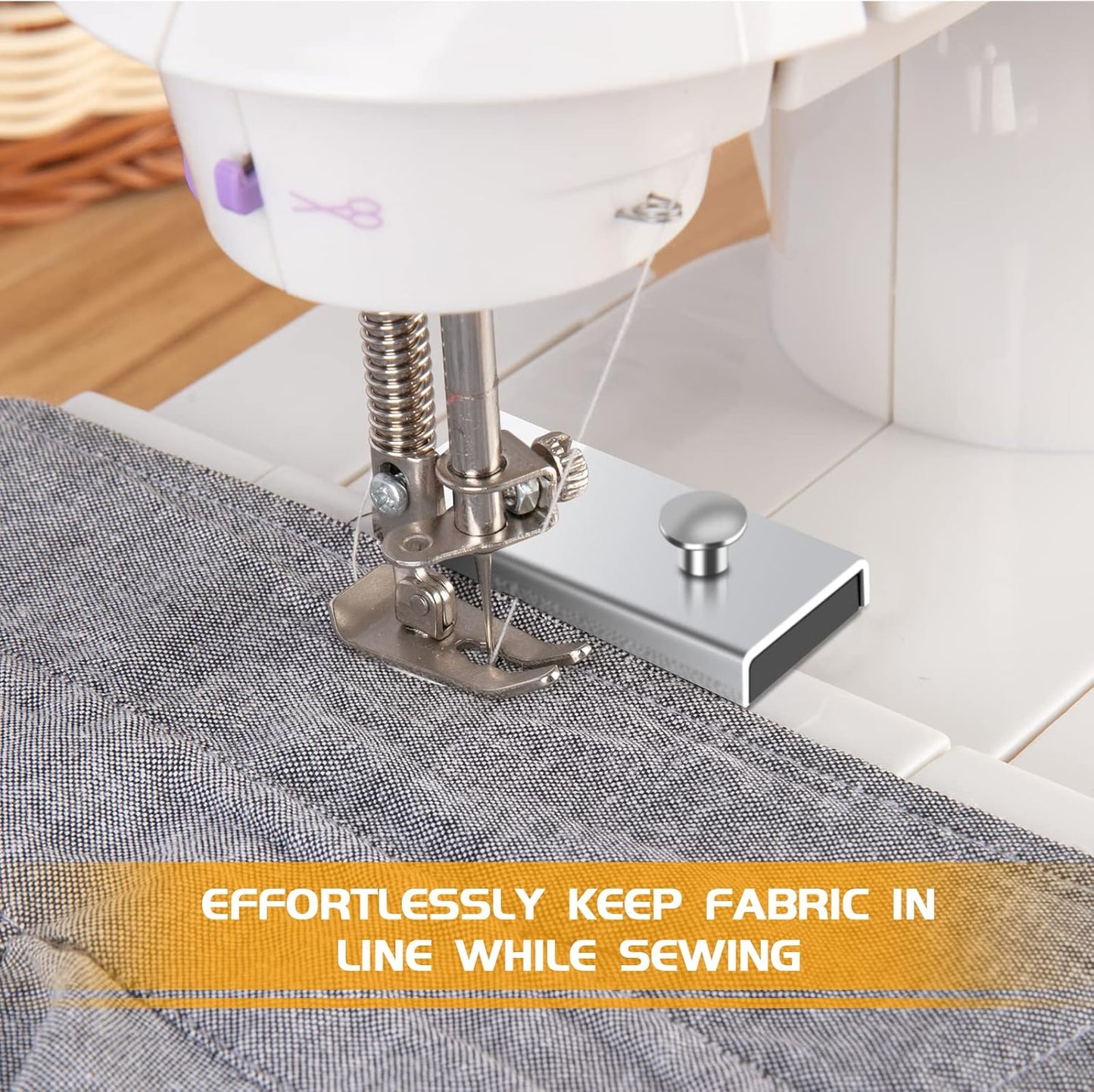 Magnetic Seam Guide, 4 Pieces of Magnet for Universal Sewing Machine