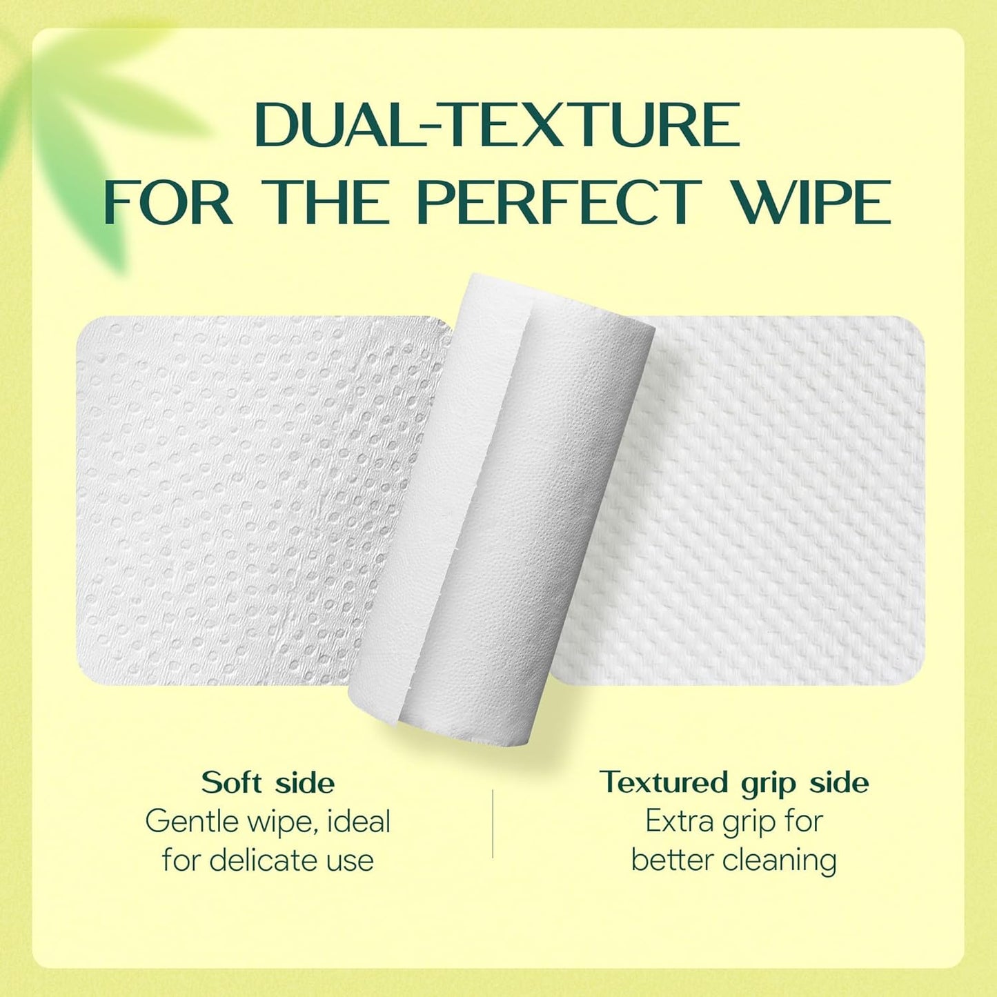 Bulk Case - 100% Bamboo Paper Towels | Lint-Free, Eco-Friendly, Tree-Free | 2-Ply Kitchen Paper Towel | FSC-Certified, BPA/PFAS-Free | 24 Rolls, 150 Sheets/Roll | PALM NAKI