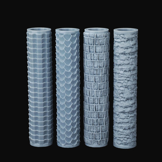 Terrain Roller Set for Foam Modeling – Build Stunning Roofs for DND Terrain Bundles, RPG Accessory Building Blocks for Adults, Table Maps, and Dungeons and Dragons Worlds-AS744C