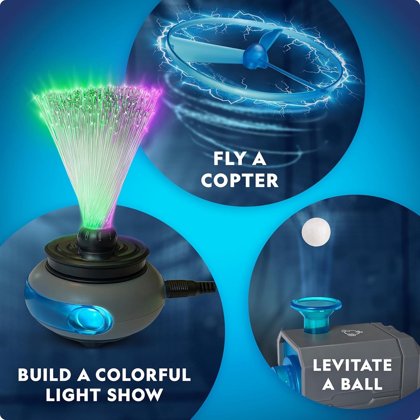 Blue Marble National Geographic Circuit Maker Kit - Electronics Kit for Kids with 60 Electrical Circuit Projects, Electric Circuit STEM Toy, Electronic Projects, Electrical Circuit Kit for Kids