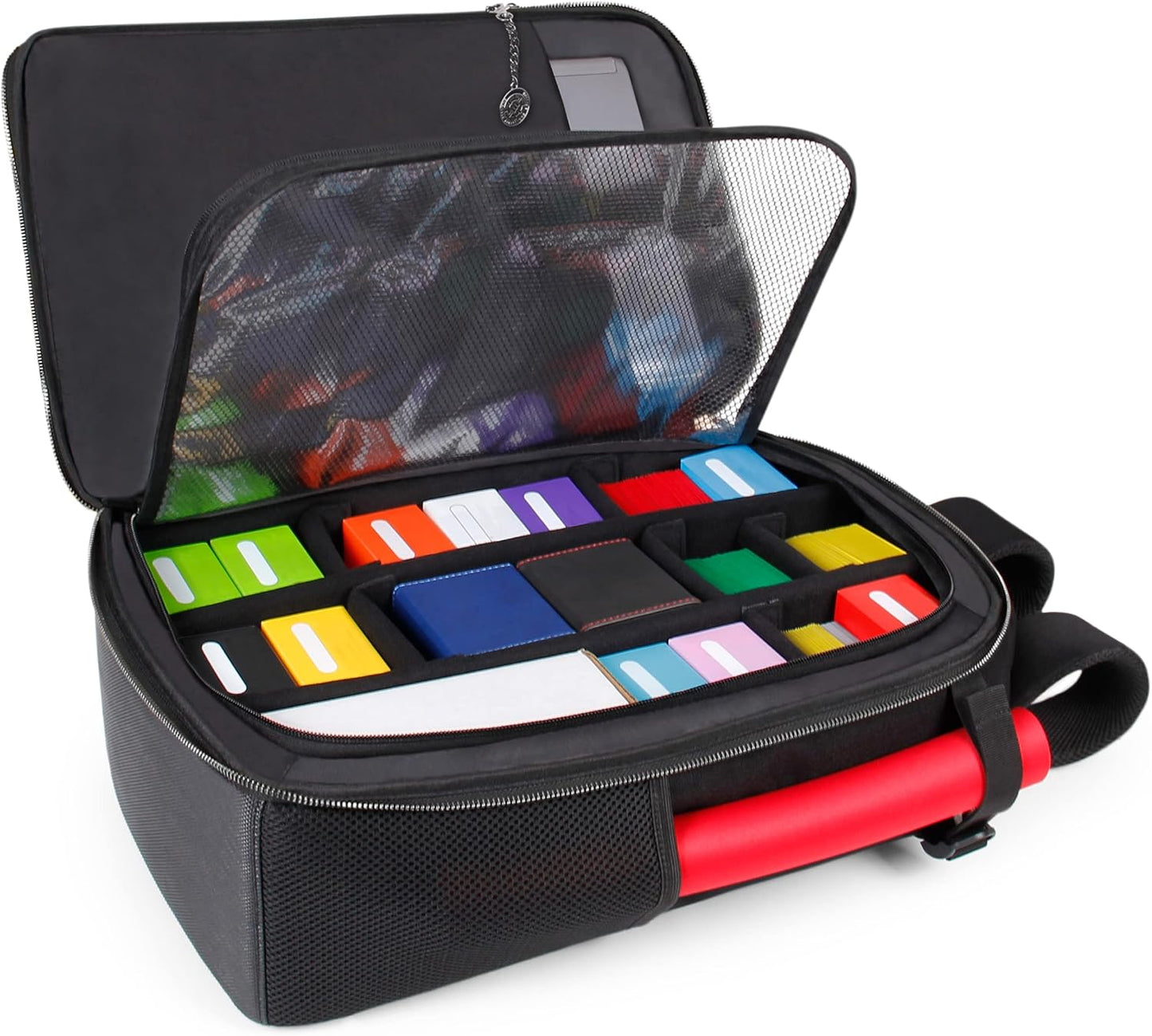 ENHANCE MTG Backpack TCG Card Storage - TCG Backpack for Deck Boxes, Sleeved Cards, Playmats, MTG Accessories