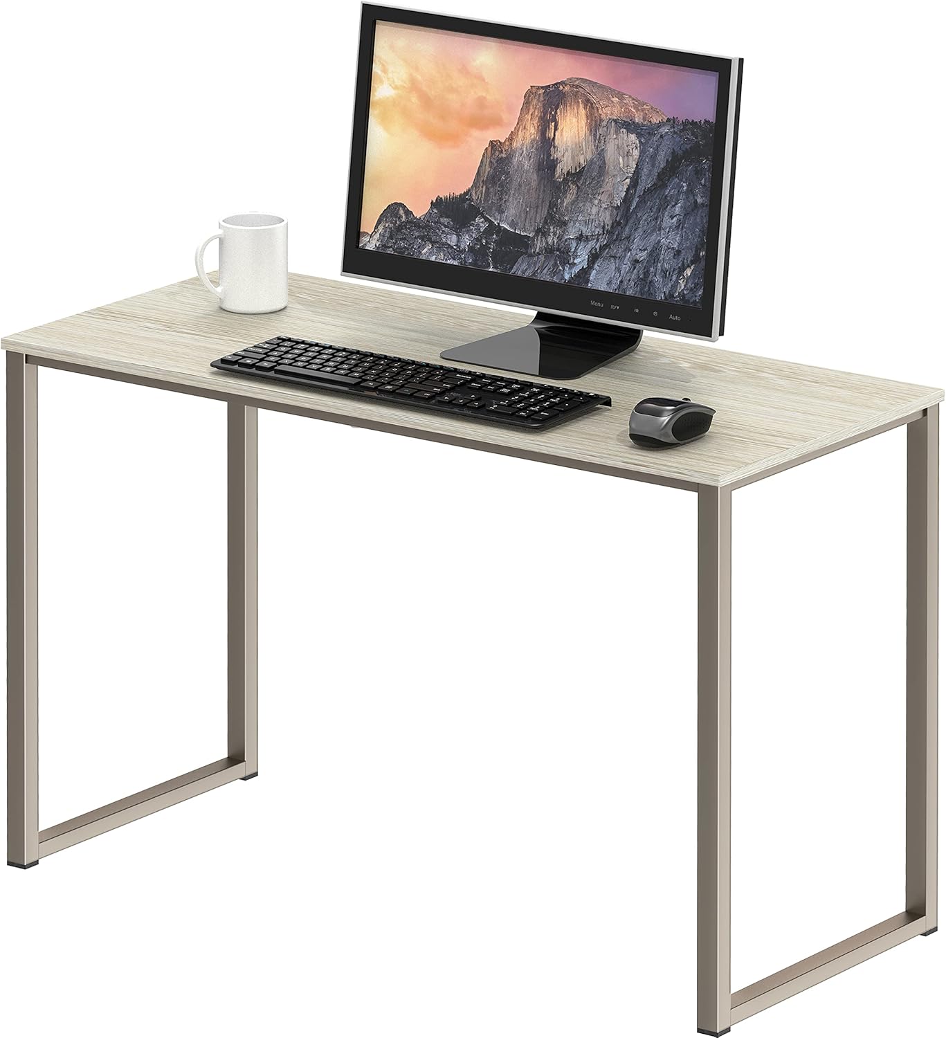 SHW Mission 32-Inch Home Office Computer Desk, Maple