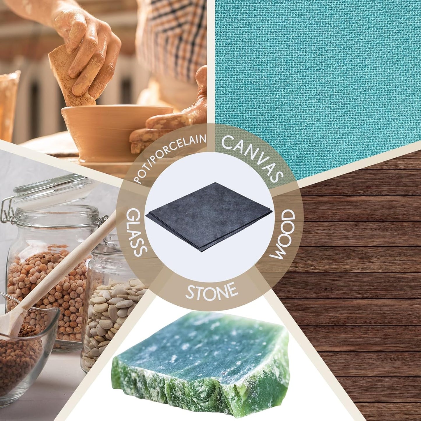 Dinifee 5 Sheets Large Carbon Paper for Tracing 20.3 x 47 Inch Graphite Transfer Paper Waxed Carbon Transfer Sheet for Wood, Canvas, Woodworking Patterns, Fabric, Sketch Drawing, Black