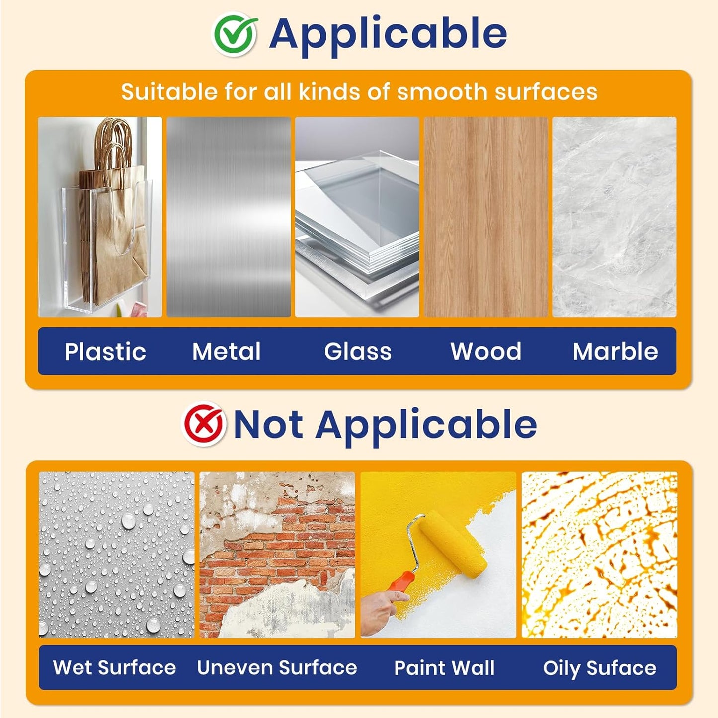 Focusound 300 Pack Double-Sided Sticky Adhesive Dots for Acoustic Foam Panels, Circle Clear Removable Glue Dots for Wall Hanging