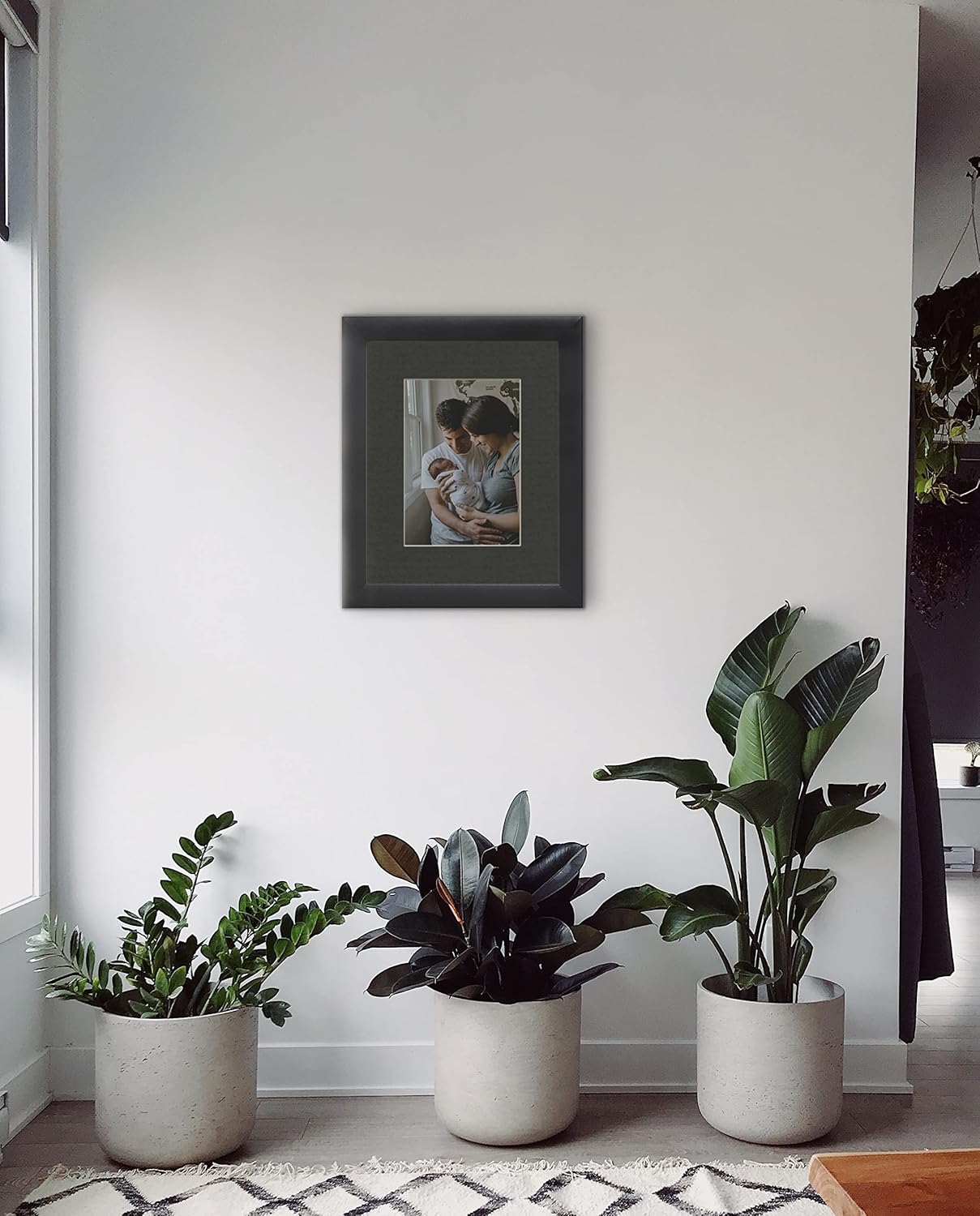 Craig Frames B404 Pre-Cut Mat Board for 18x24 Print, 22x28, Textured Black