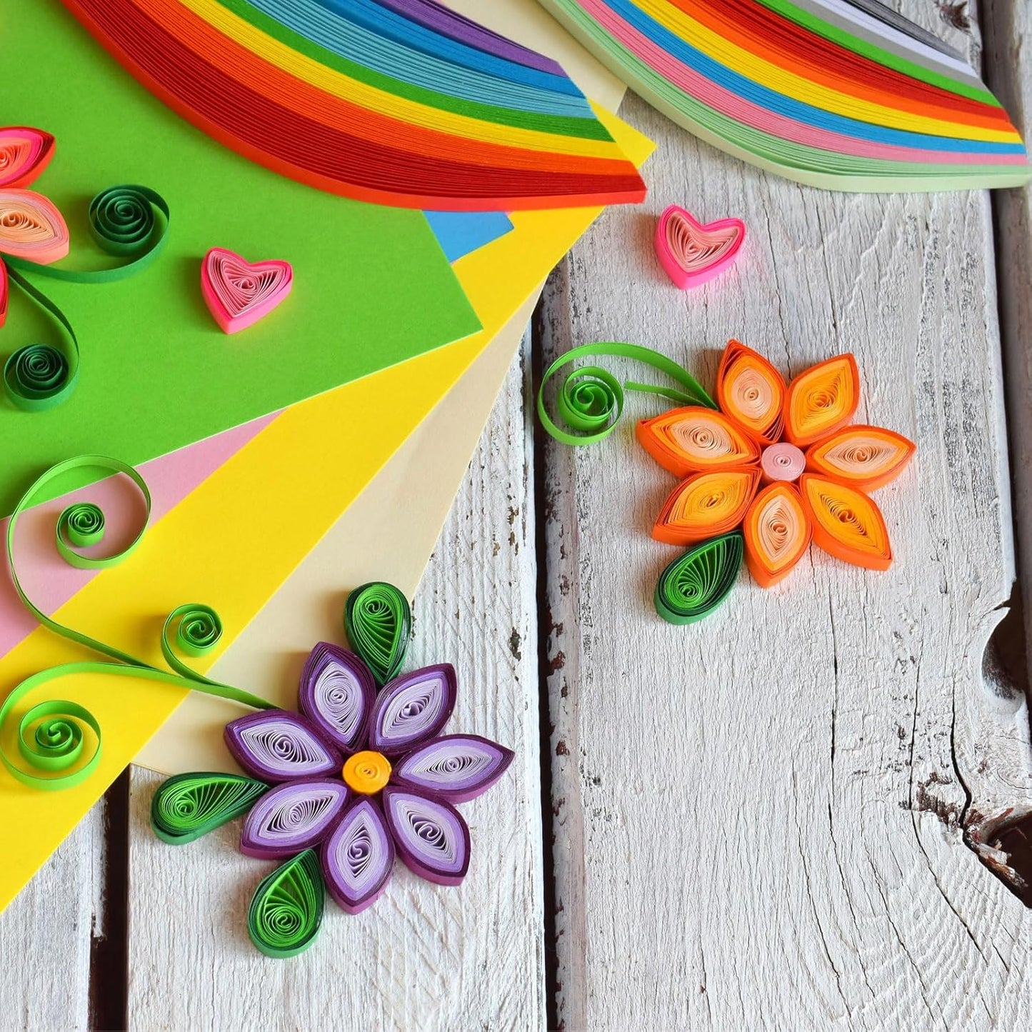 PATIKIL Quilling Strips Paper 600pcs 1.5mm 39cm Origami Paper Quilling Kits for Art DIY Hand Craft Christmas, Khaki