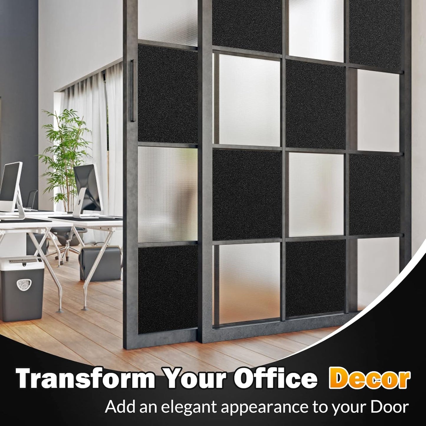 rabbitgoo Blackout Window Film, Sun Heat Blocking Privacy Cover for Glass, Removable Opaque Room Darkening Dark Black Out Window Covers Tint Shades for Home Day Sleep Light Blocker 11.8 x 157 Inches