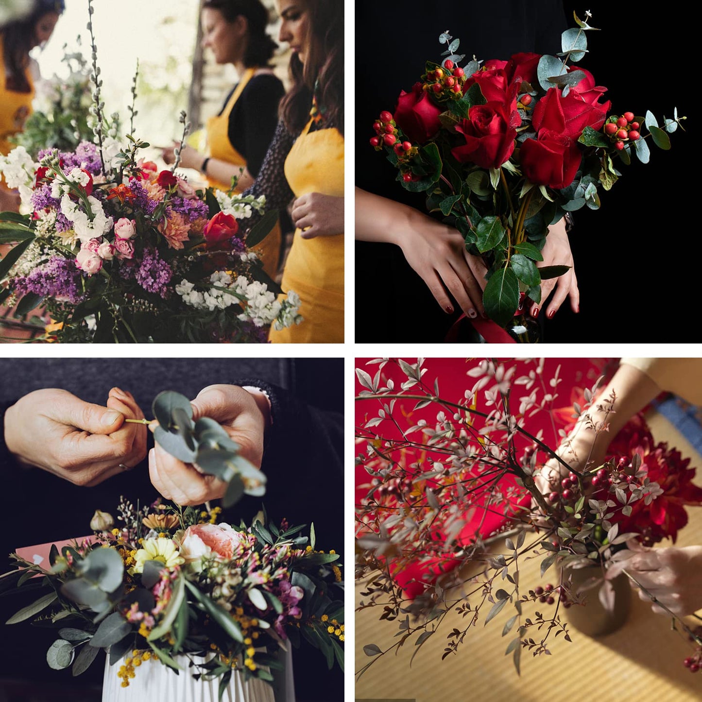 Decora 20 Gauge Brown Floral Wire 16 inch,50/Package