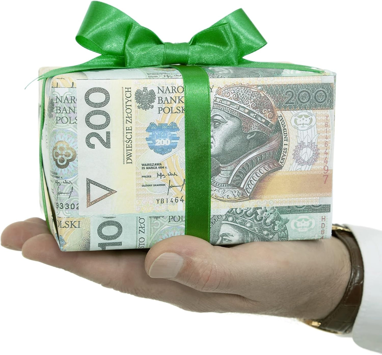 LIUYAXI Double Faced Green Satin Ribbon, 1-1/2" X Continuous 25 Yards, Ribbons Perfect for Gift Wrapping Wedding DIY Craft Bow Making & Other Projects