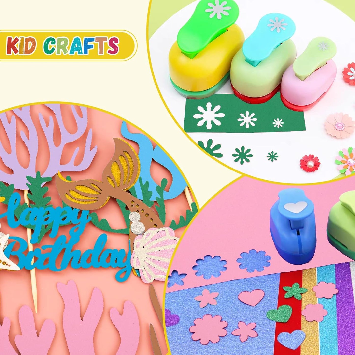 10 Pack Foam Sheets Craft 8 x 12 inch, Eva Color Foam Paper for Art Crafts Projects, Classrooms Scrapbook Gift DIY Cutters Card Party Decoration (Brown)