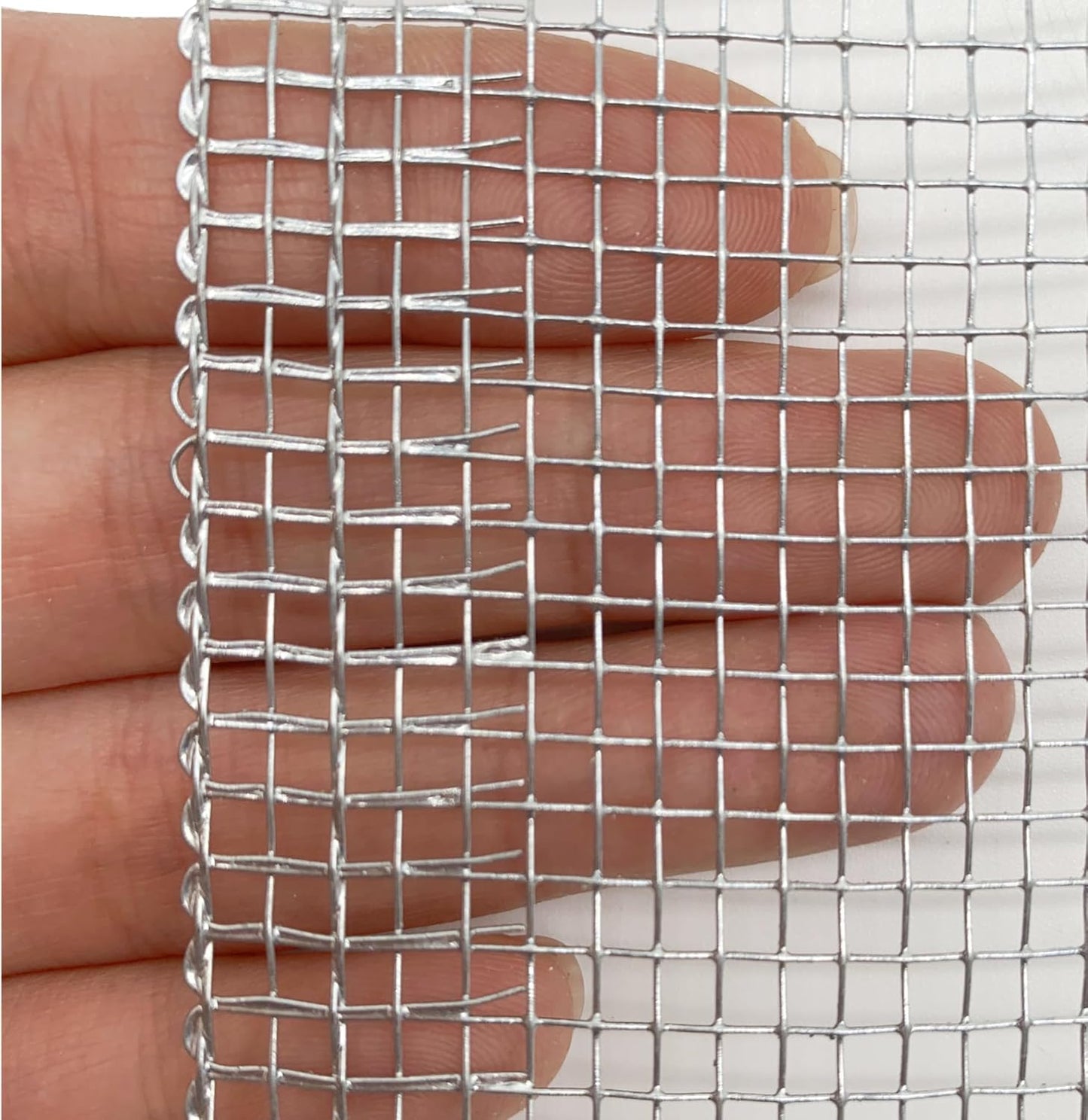 1/8 inch Galvanized Hardware Cloth Wire Mesh Screen Roll (16in x 10ft)